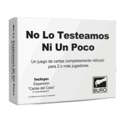 No lo testeamos ni un poco