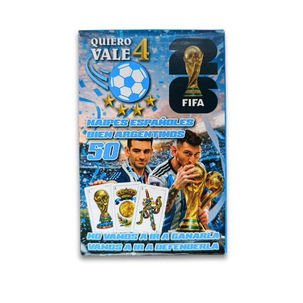Quiero Vale 4 - Mazo Cartas Españolas Mundial 2026