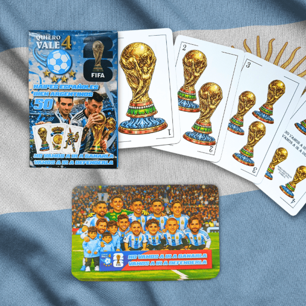 Quiero Vale 4 - Mazo Cartas Españolas Mundial 2026 - Imagen 6