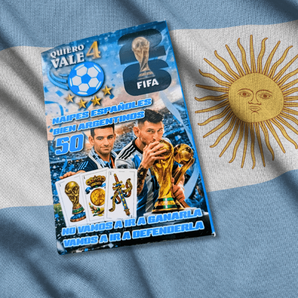 Quiero Vale 4 - Mazo Cartas Españolas Mundial 2026 - Imagen 2